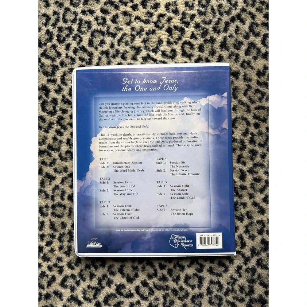Beth Moore Womens Bible Study Jesus The One &‎ Only Audiotapes & Listening Guide